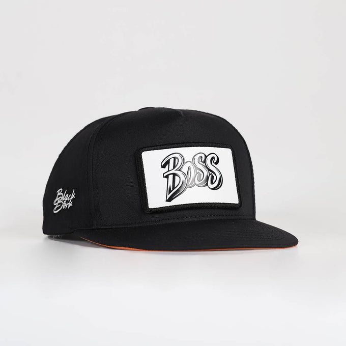 boss-logolu-siyah-hip-hop-sapka-3620 - BlackBörk TR