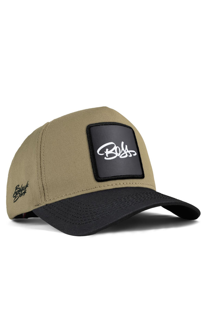 boss-logolu-siyah-vizon-trucker-sapka-1141 - BlackBörk TR