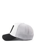 Boss Logolu Unisex Siyah Siperli-Beyaz Şapka (Cap)