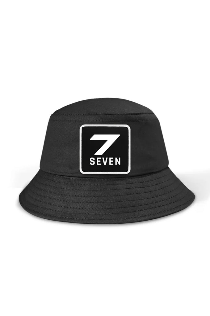 bucket-7-numara-logolu-siyah-sapka-1431 - BlackBörk TR