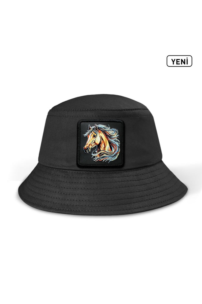 bucket-at-logolu-siyah-sapka-1451 - BlackBörk TR