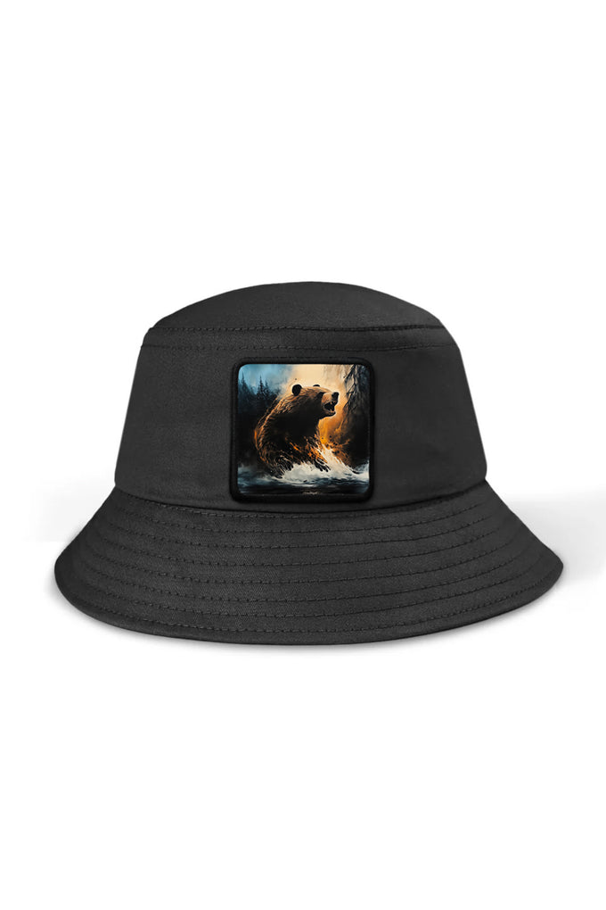 bucket-ayi-logolu-siyah-sapka-1436 - BlackBörk TR