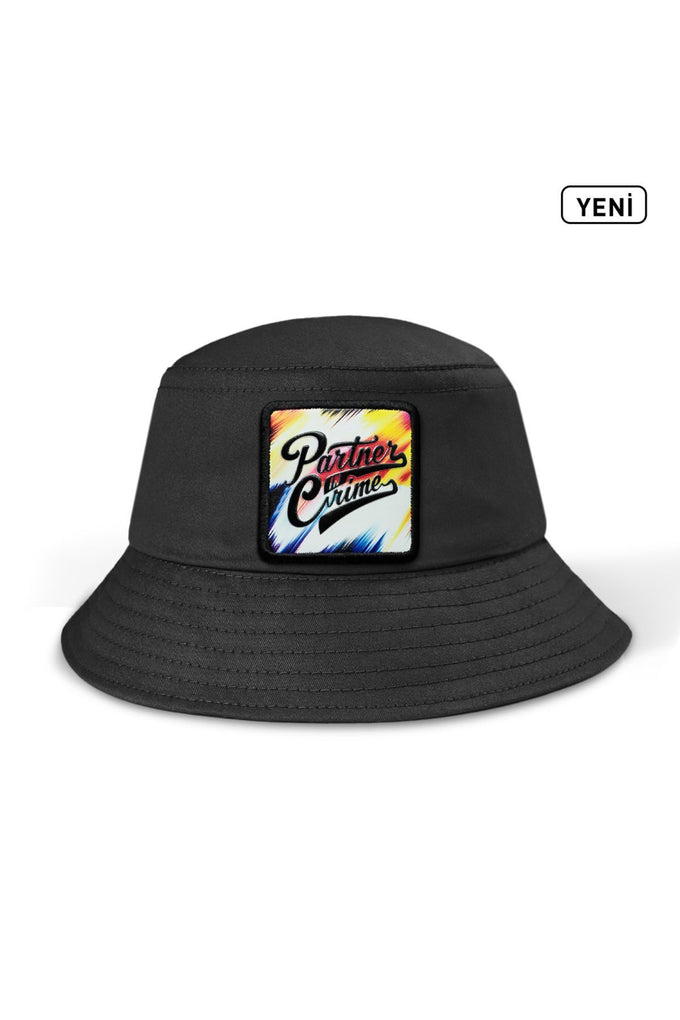 bucket-partner-in-crime-logolu-siyah-beyzbol-sapka-1511 - BlackBörk TR