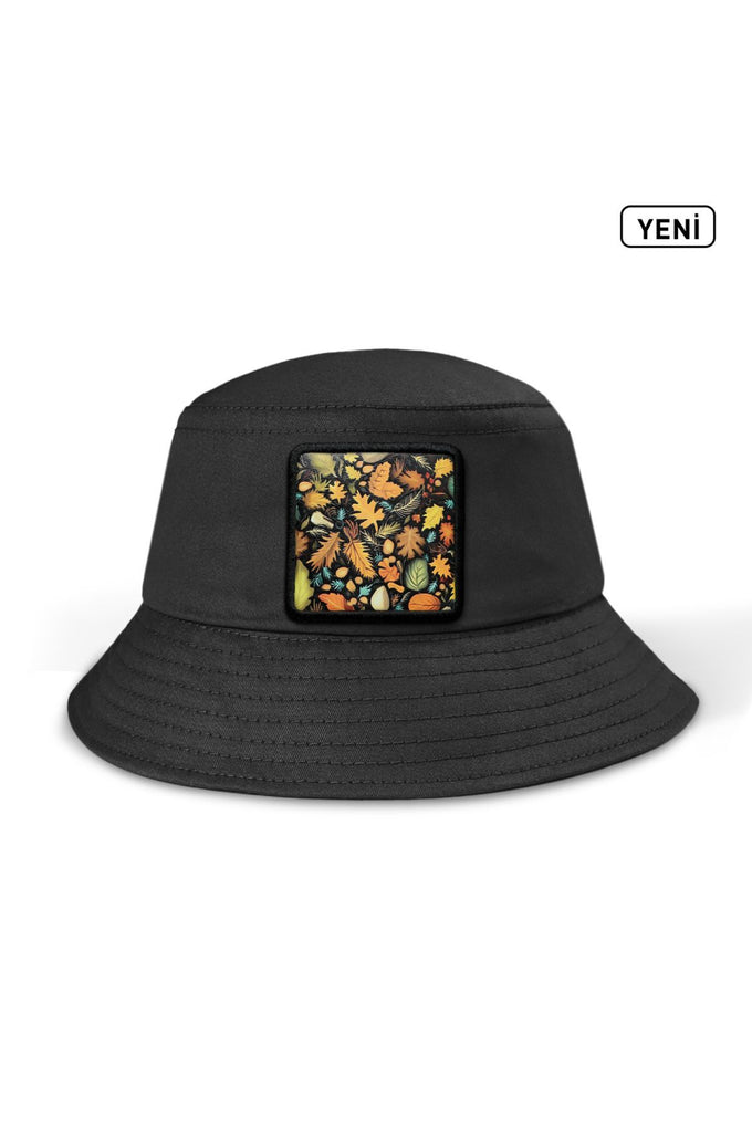 bucket-sonbahar-logolu-siyah-sapka-1491 - BlackBörk TR