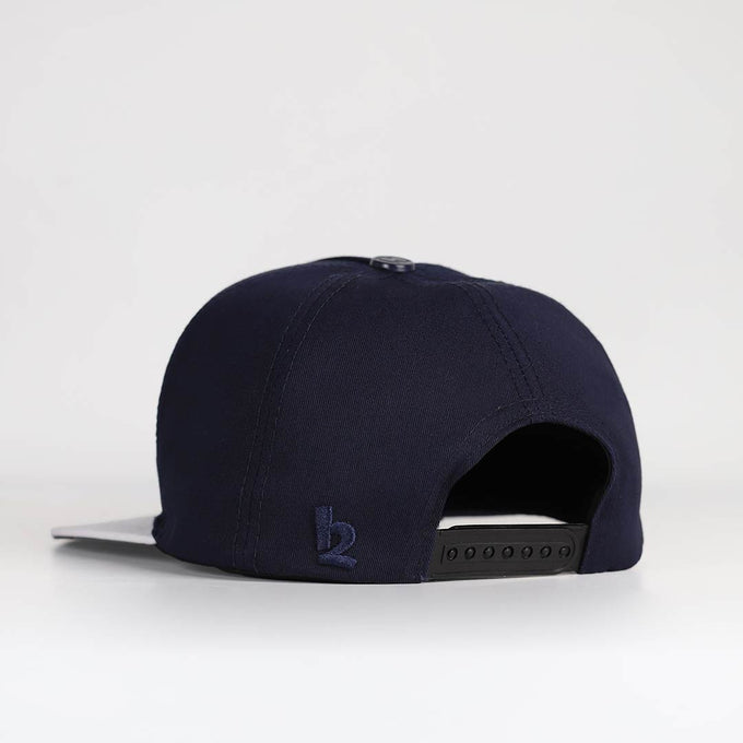 bullshit-logolu-beyaz-lacivert-hip-hop-sapka-3645 - BlackBörk TR