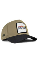 California Outatime Logo Black-Mink Baseball Cap