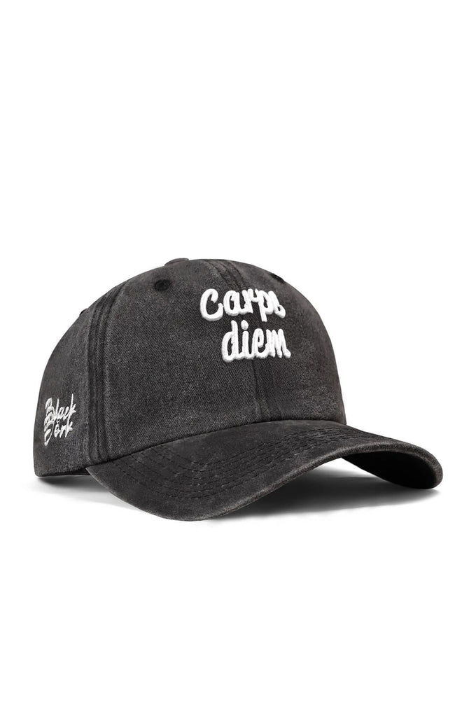carpe-diem-nakisli-vintage-beyzbol-siyah-sapka-4251 - BlackBörk TR
