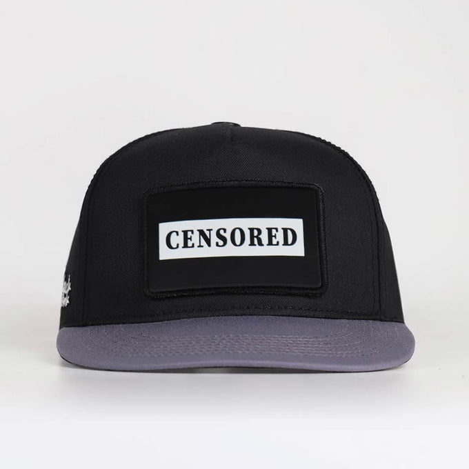 censored-logolu-gri-siyah-hip-hop-sapka-3519 - BlackBörk TR