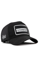 Censored Logolu Siyah Trucker Şapka