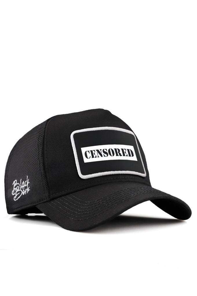 censored-logolu-siyah-trucker-sapka-2917 - BlackBörk TR