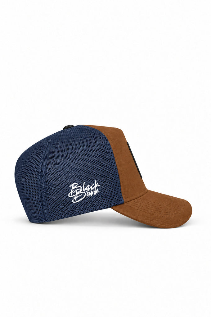 Che Guevara Logo Camel-Navy Trucker Cap