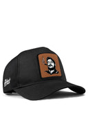 Black Baseball Cap with Che Guevara Logo