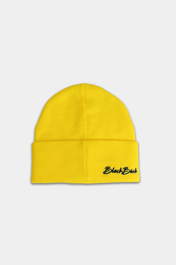 Cartoon Logo Yellow Kids' Beanie