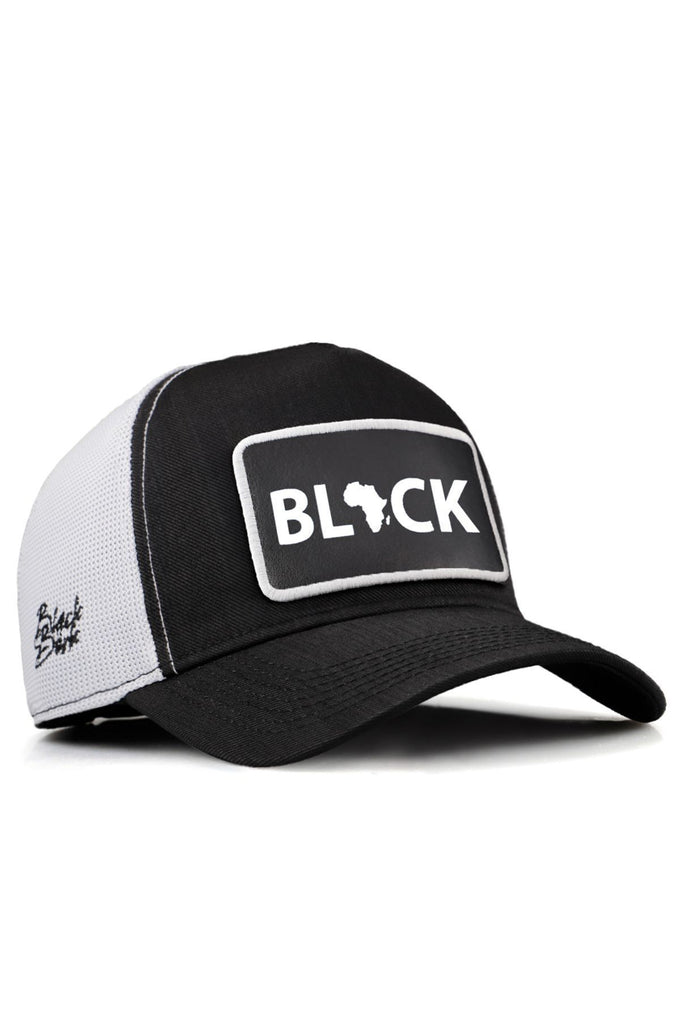 cordura-black-logolu-siyah-beyaz-trucker-sapka-2797 - BlackBörk TR