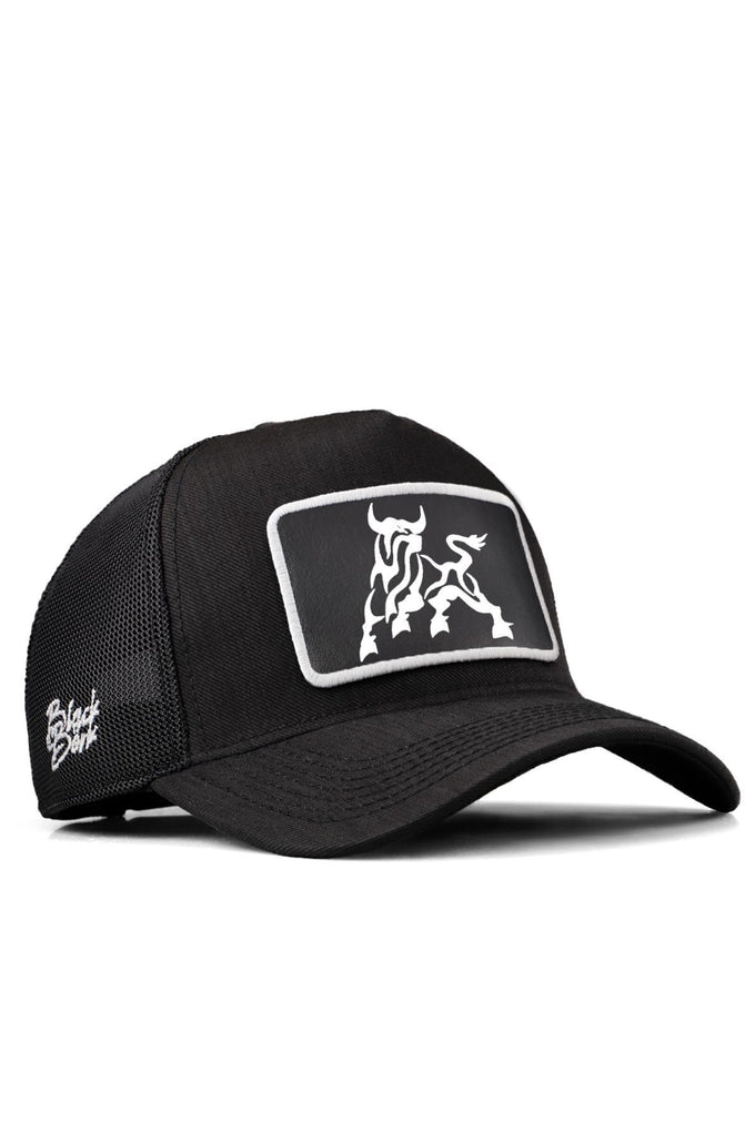 Black Trucker Cap with Cordura Boss Logo