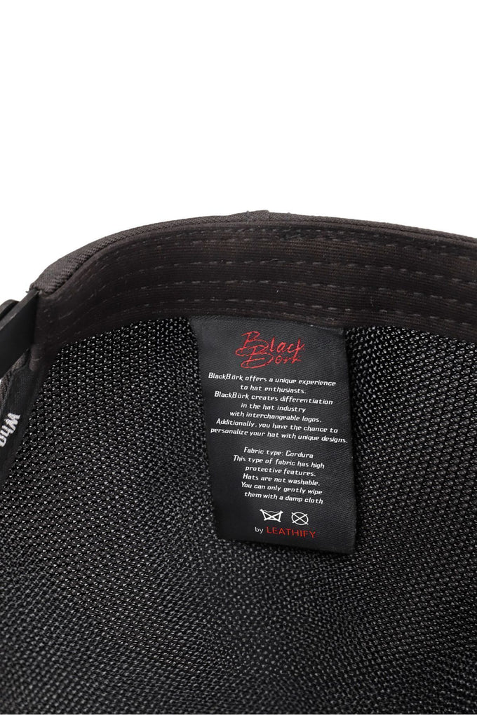 Black Trucker Cap with Cordura Boss Logo