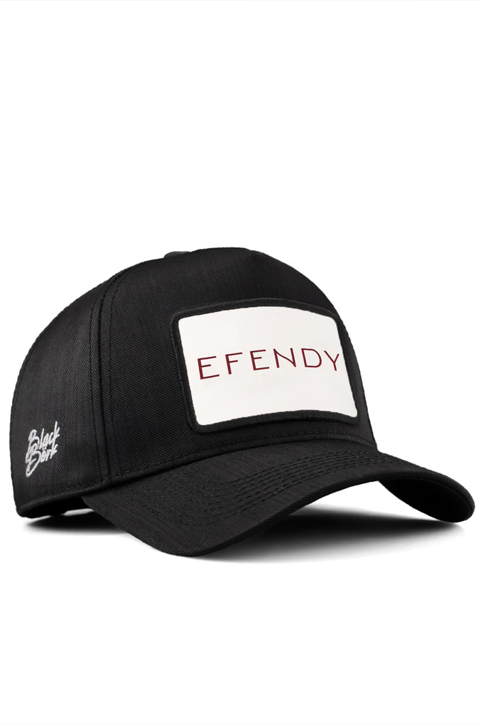 cordura-efendy-logolu-siyah-beyzbol-sapka-3351 - BlackBörk TR