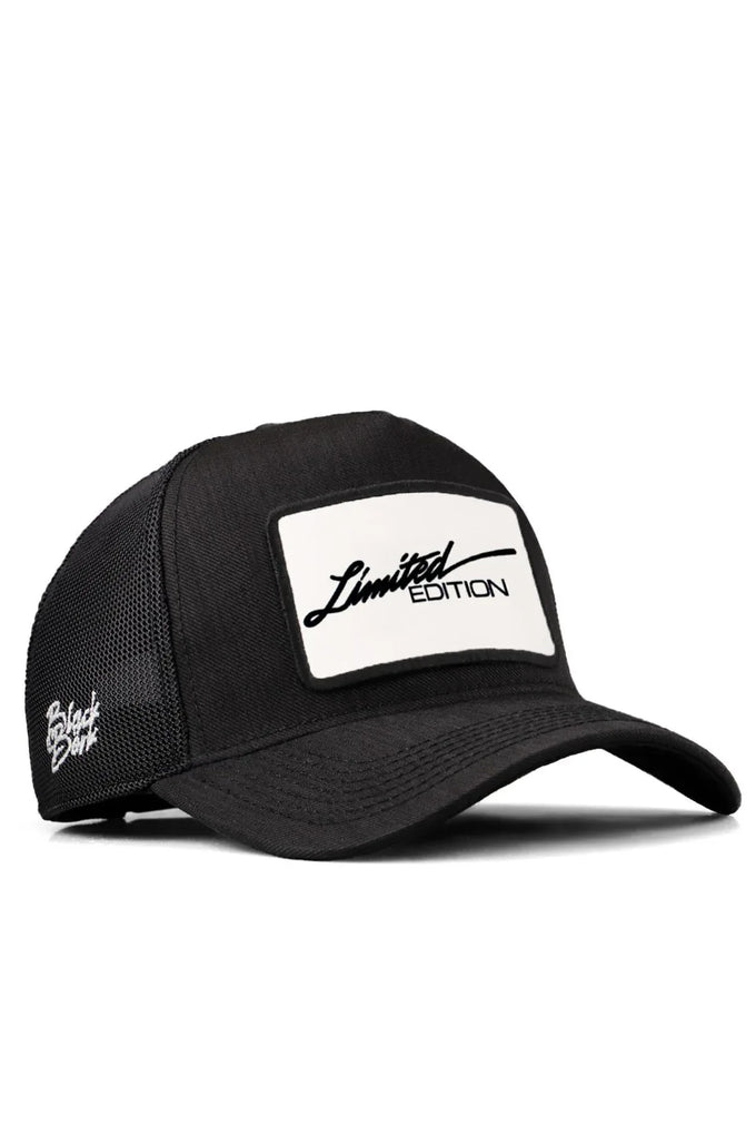 cordura-limited-edition-logolu-siyah-trucker-sapka-2862 - BlackBörk TR