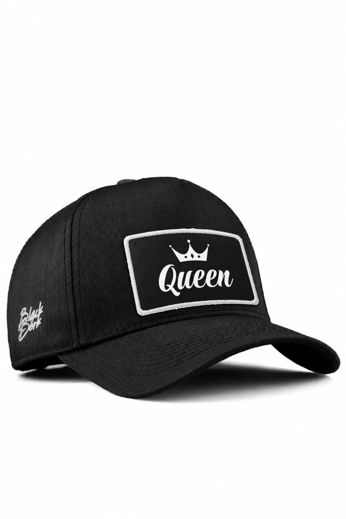 Cordura Queen Logo Black Baseball Cap
