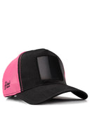 Cordura Black and Pink Trucker Hat