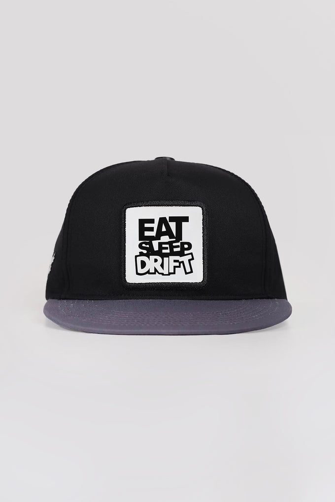 dm-logolu-gri-siyah-hip-hop-sapka-1860 - BlackBörk TR