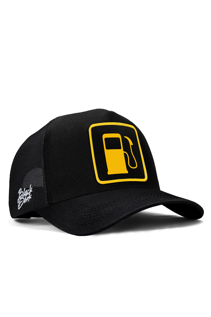 dm-logolu-siyah-trucker-sapka-3085 - BlackBörk TR