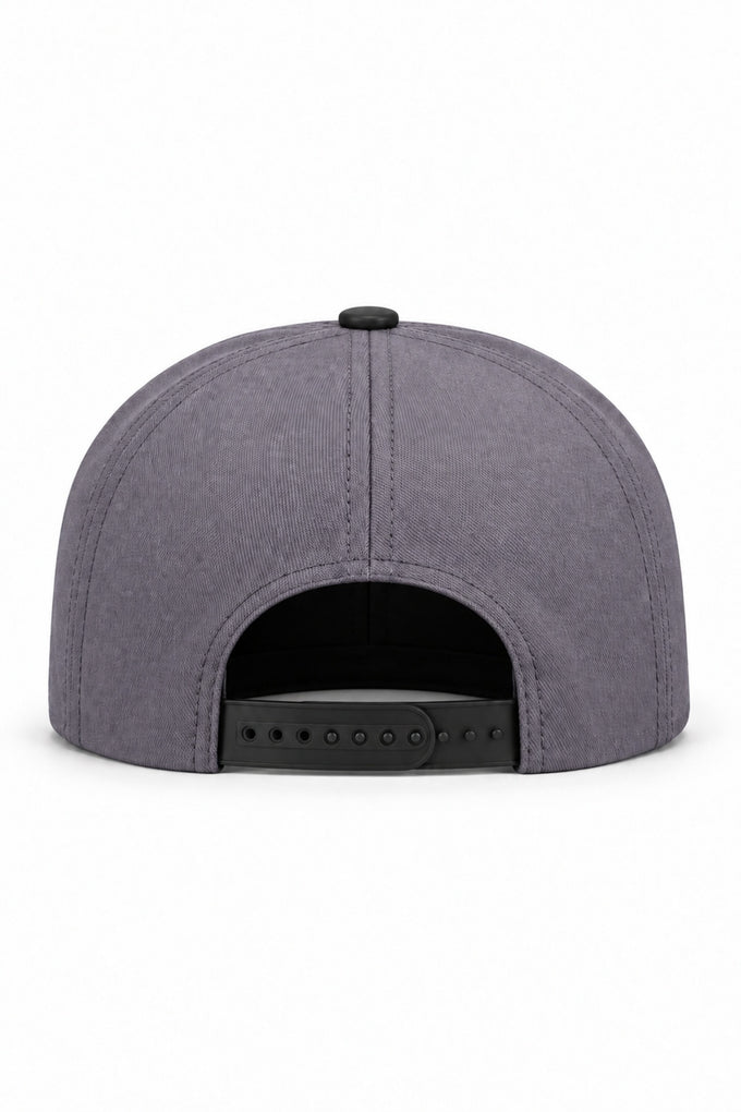 Black-Gray Hip Hop Cap with Do More Logo