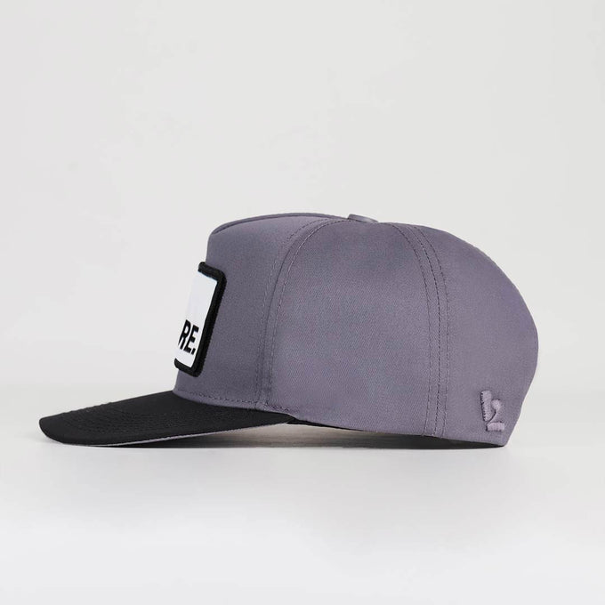 do-more-logolu-siyah-gri-hip-hop-sapka-3610 - BlackBörk TR