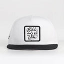 Don't Kill My Vibe Logolu Siyah-Beyaz Hip Hop Şapka
