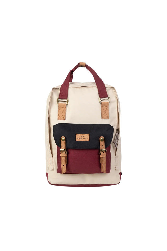 Doughnut Macaroon Large Reborn III Serisi Krem X Bordo Unisex Sırt Çantası