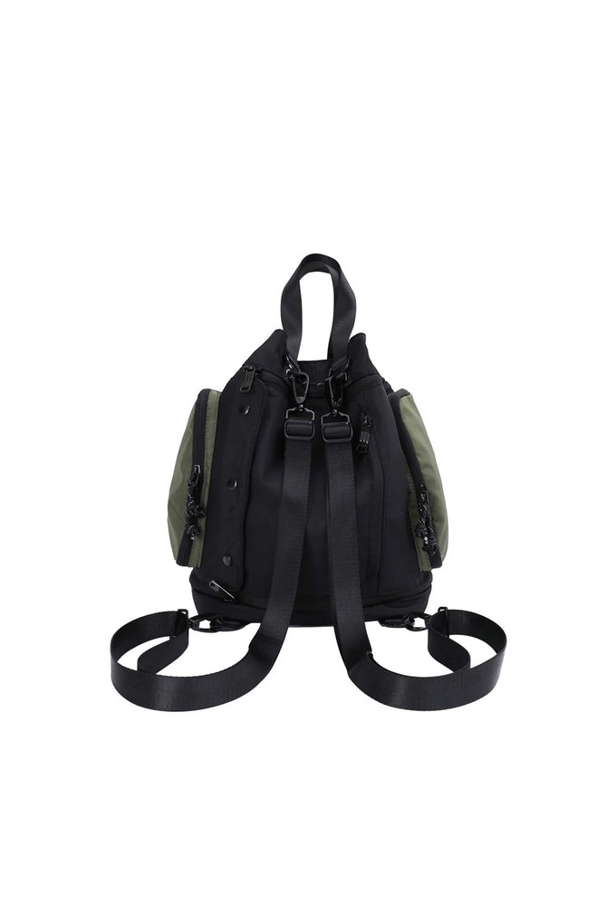 Doughnut Pyramid Go Wild II Serisi Black X Army Unisex Omuz Çantası