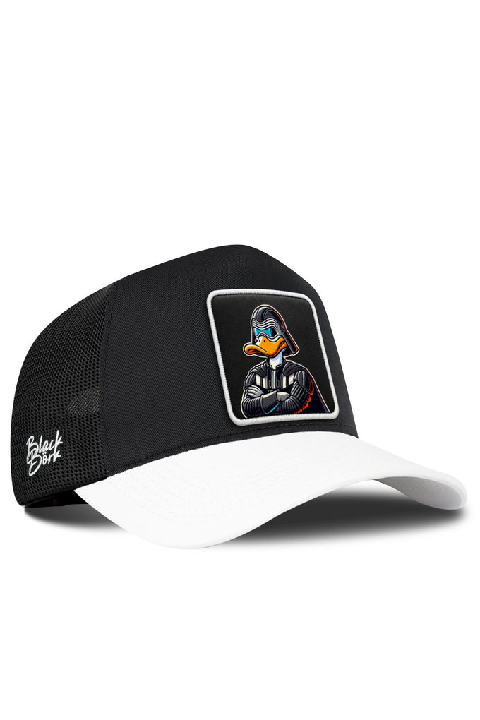 Duckside Logo White-Black Trucker Cap 