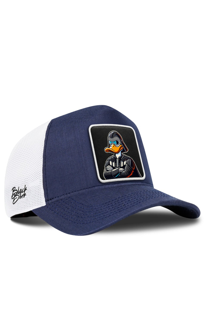 Duckside Logolu Cordura Lacivert-Beyaz Trucker Şapka