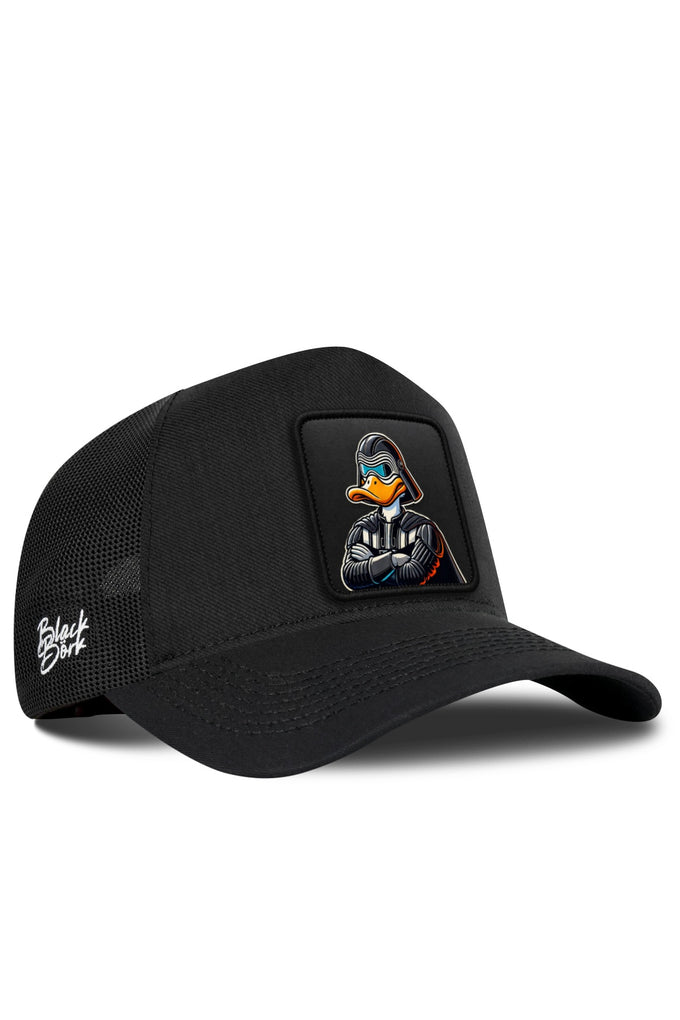 Duckside Logo Cordura Black Trucker Cap