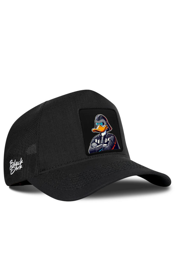 Duckside Logolu Cordura Siyah Trucker Şapka