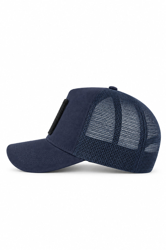 Navy Blue Trucker Cap with Duckside Logo