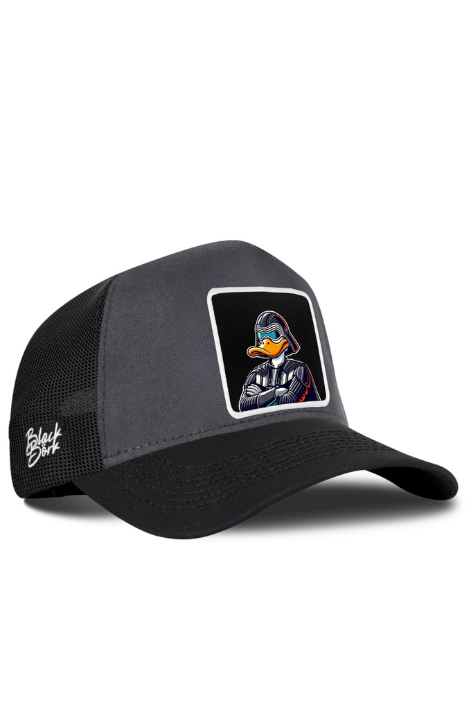 Black-Anthracite Trucker Cap with Duckside Logo