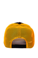 Black and Yellow Trucker Cap with Duckside Logo