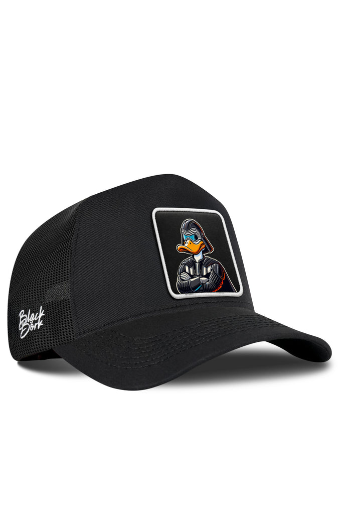 Duckside Logolu Siyah Trucker Şapka