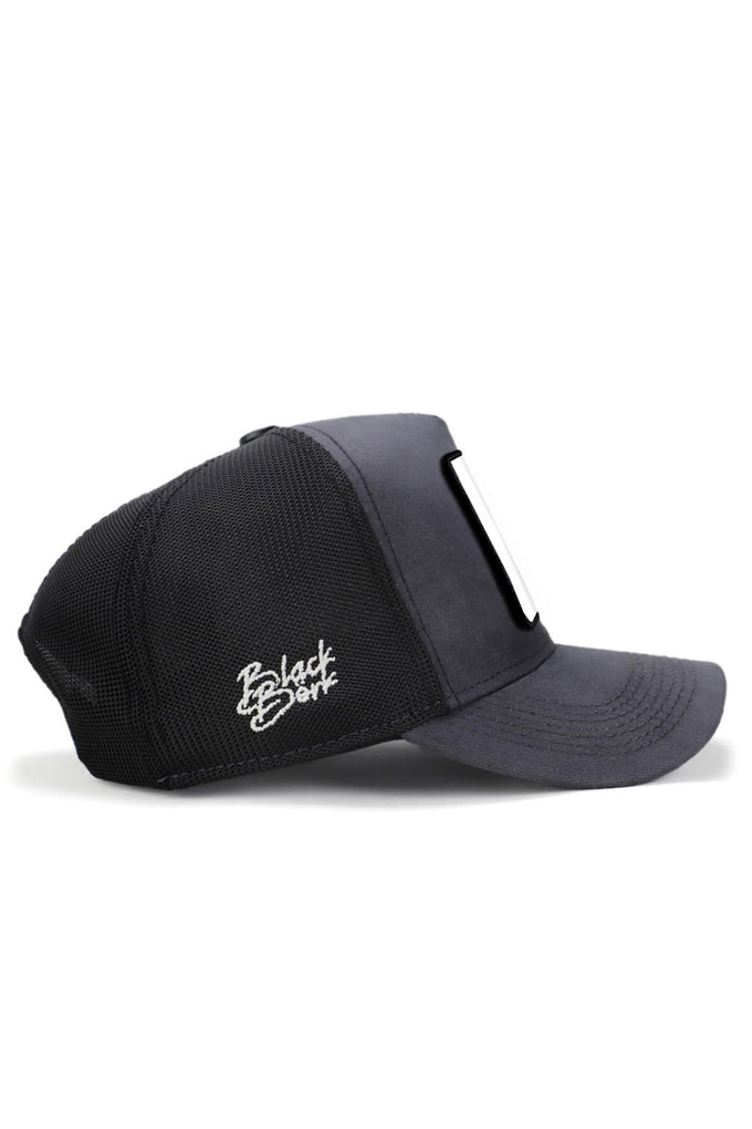 efendy-logolu-antrasit-siyah-trucker-sapka-3362 - BlackBörk TR