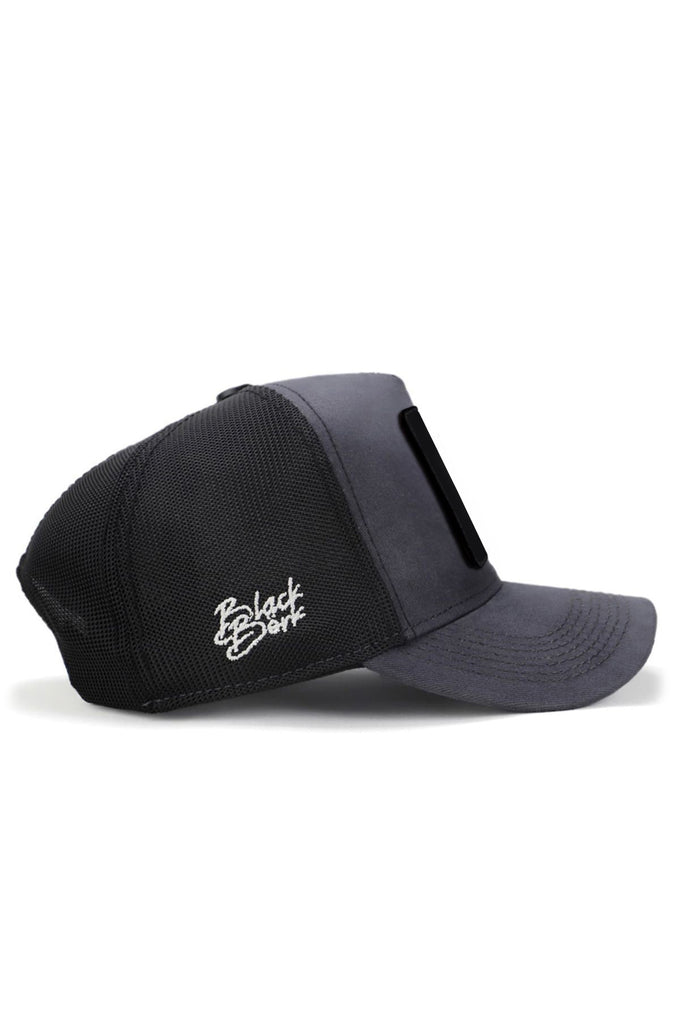efendy-logolu-antrasit-siyah-trucker-sapka-3367 - BlackBörk TR