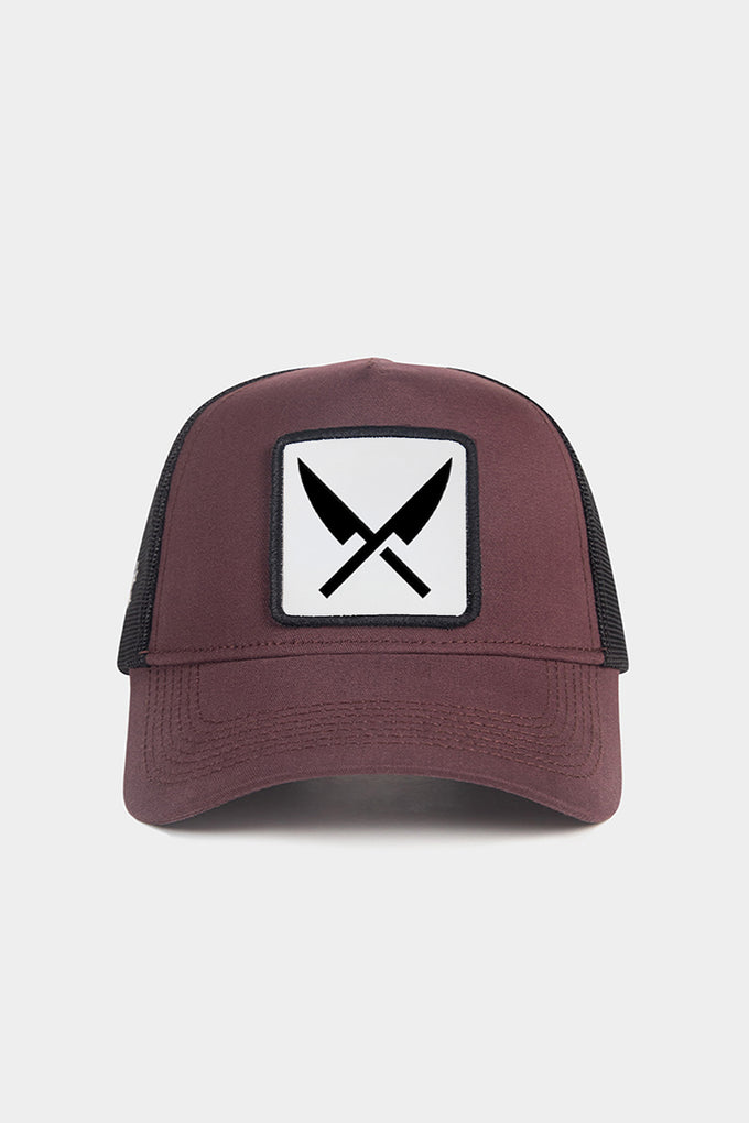 efendy-logolu-kahve-siyah-trucker-sapka-3247 - BlackBörk TR
