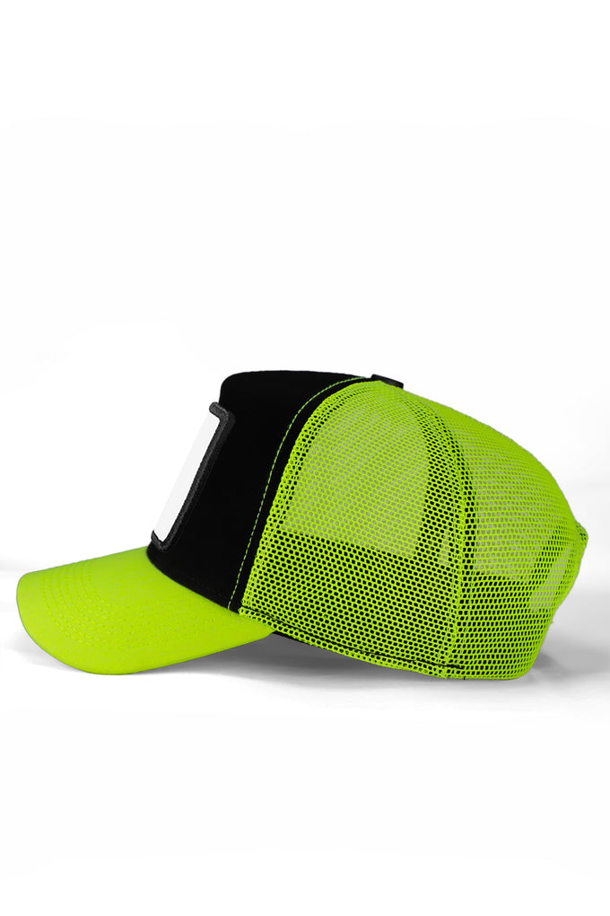 efendy-logolu-neon-siyah-trucker-sapka-4190 - BlackBörk TR