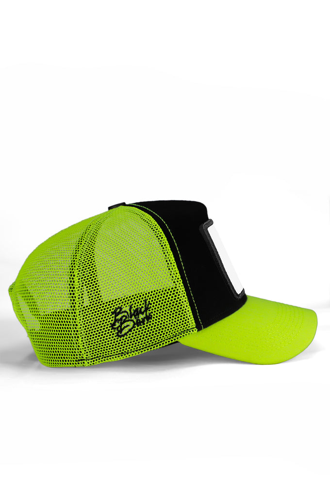 efendy-logolu-neon-siyah-trucker-sapka-4194 - BlackBörk TR
