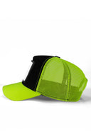 Efendy Logolu Neon-Siyah Trucker Şapka