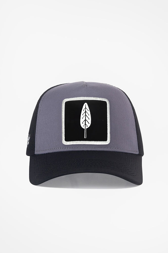 efendy-logolu-siyah-gri-trucker-sapka-3329 - BlackBörk TR