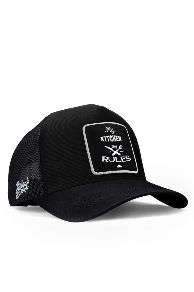 efendy-logolu-siyah-trucker-sapka-4219 - BlackBörk TR
