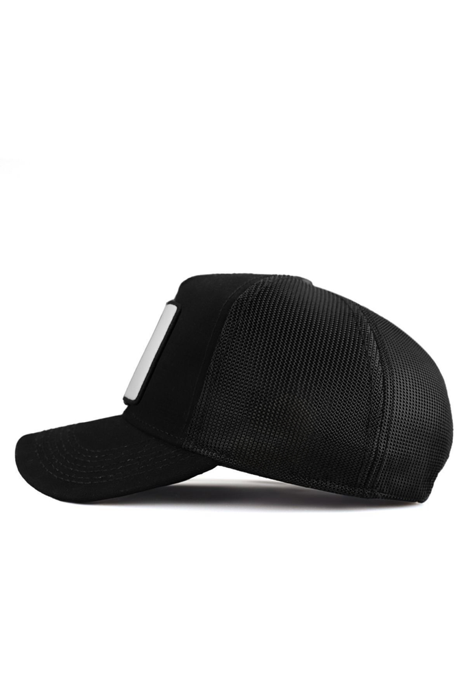 Efendy Logolu Siyah Trucker Şapka