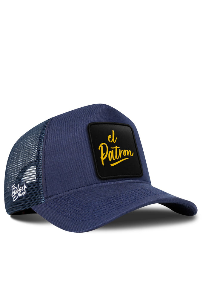 El Patron Logolu Cordura Lacivert Trucker Şapka