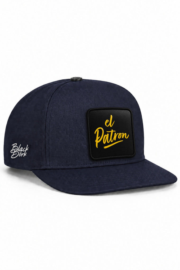 El Patron Logolu Lacivert Hip Hop Şapka